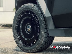 Tesla Cybertruck Custom Wheels - LC3-11 by Vossen - Gloss Black